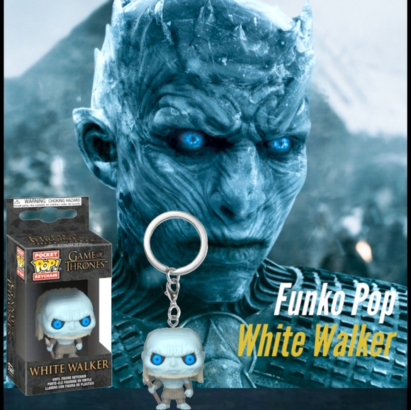 NWT!! FUNKO POP!! Popular Keychain The White Walker From the Game Of Thrones!! - Picture 11 of 11